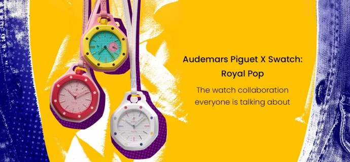 Audemars Piguet X Swatch: Royal Pop The watch collaboration everyone is talking about