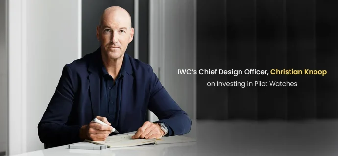 IWC’s Chief Design Officer, Christian Knoop On Investing In Pilot Watches