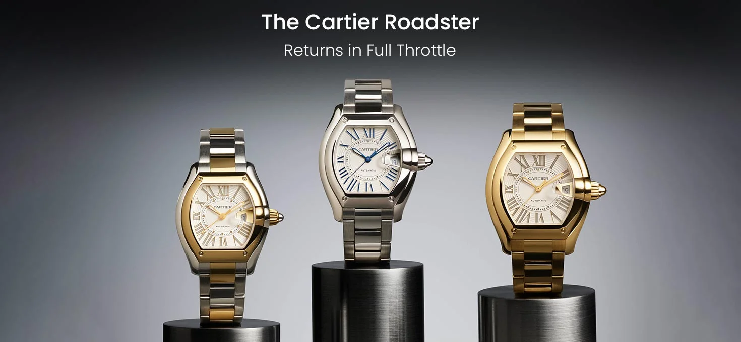 The Cartier Roadster Returns in Full Throttle