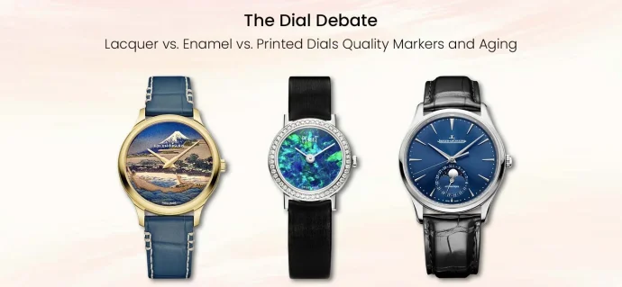 The Dial Debate Lacquer vs. Enamel vs. Printed Dials — Quality Markers and Aging