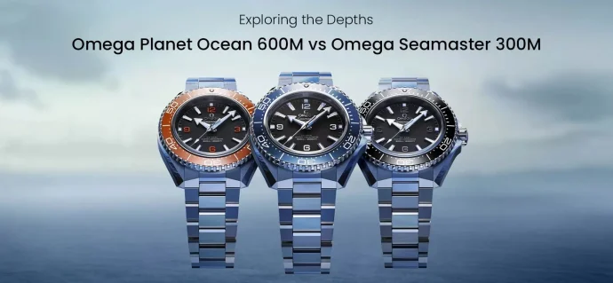 Exploring the Depths: Omega Planet Ocean 600M vs Omega Seamaster 300M 