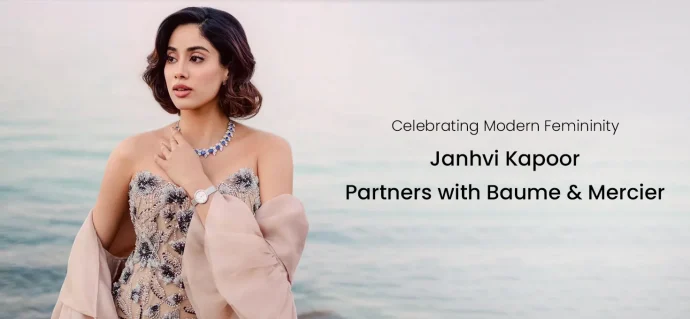 Celebrating Modern Femininity: Janhvi Kapoor Partners with Baume & Mercier