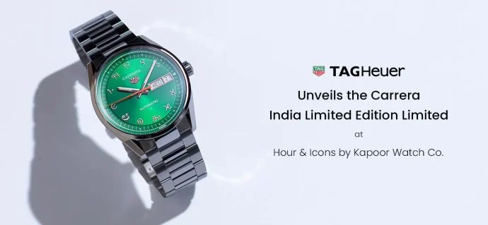 TAG Heuer Unveils the Carrera India Limited Edition Limited at Hour & Icons by Kapoor Watch Co.