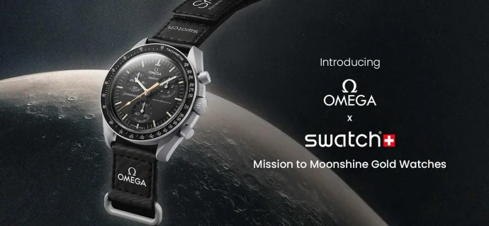 Introducing OMEGA x Swatch’s Mission to Moonshine Gold Watches