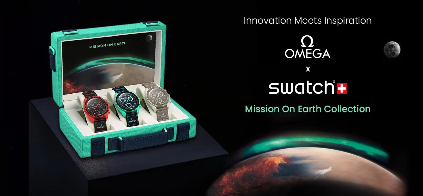 Innovation Meets Inspiration: Omega X Swatch Mission On Earth Collection