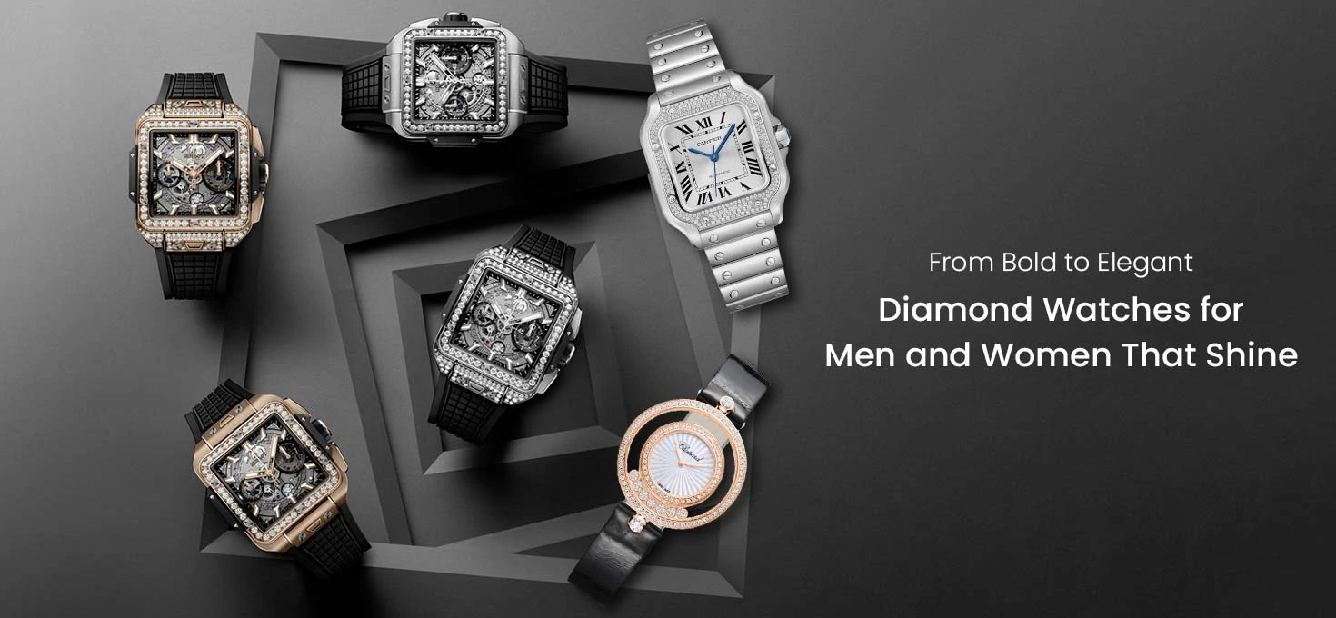Top 10 Diamond Watches for Men Women