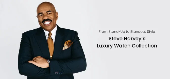 From Stand-Up to Standout Style: Steve Harvey’s Luxury Watch Collection