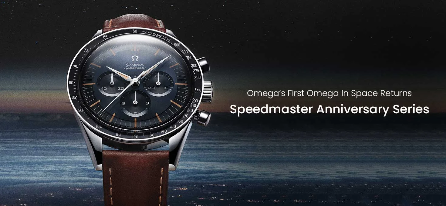 Omega’s First Omega In Space Returns: Speedmaster Anniversary Series