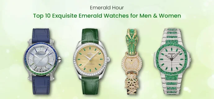 Emerald Hour: Top 10 Exquisite Emerald Watches For Men & Women