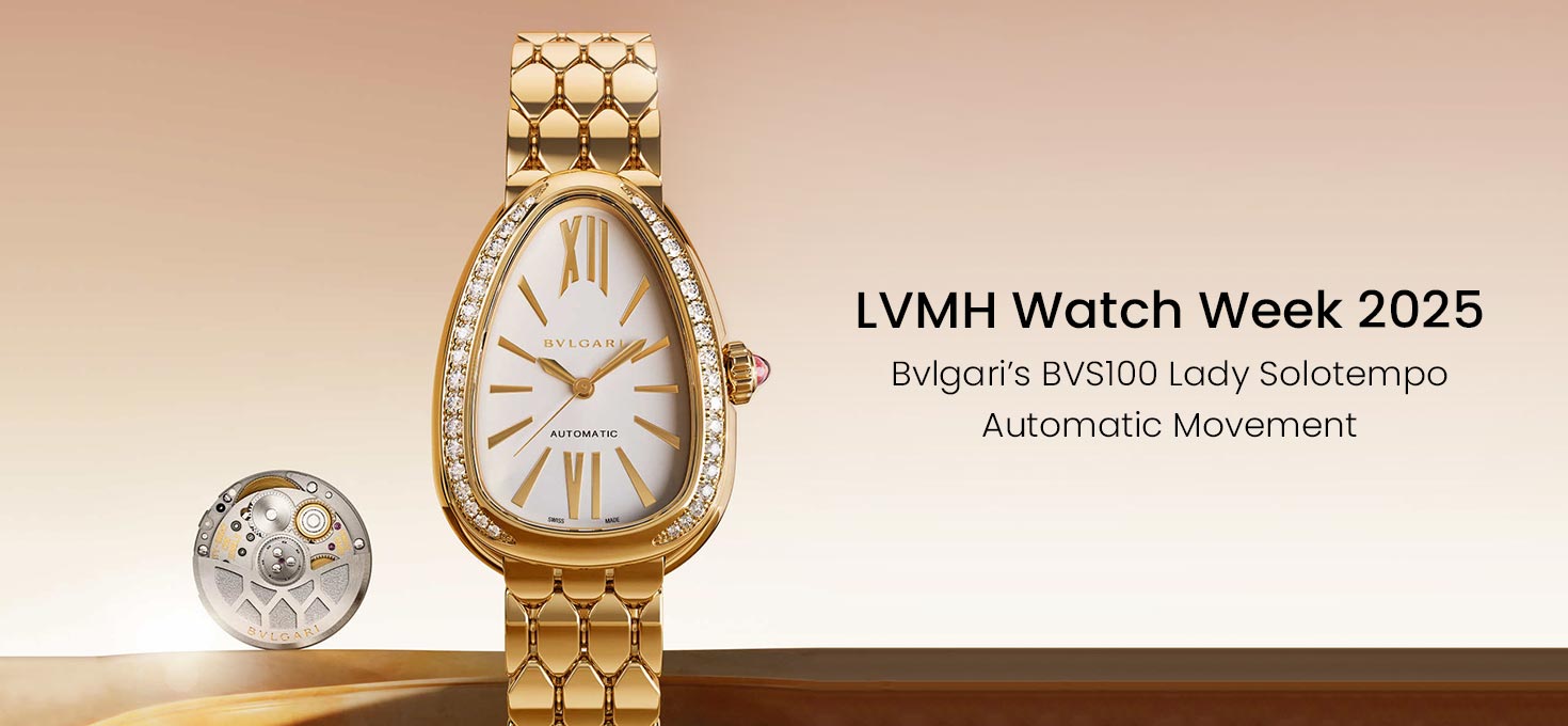 LVMH Watch Week 2025: Bvlgari’s BVS100 Lady Solotempo Automatic Movement