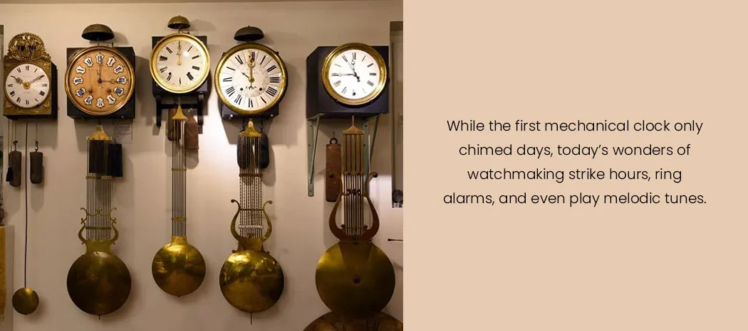 First Mechanical Clock
