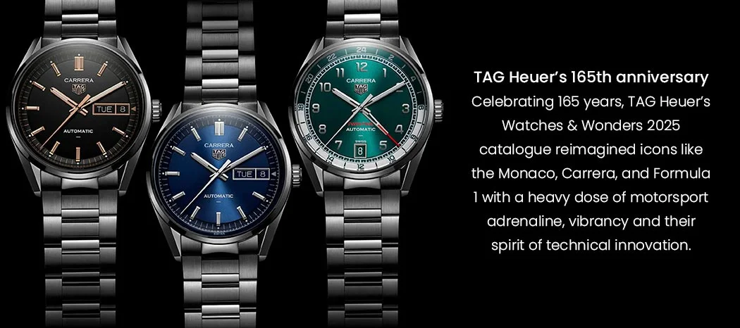 TAG Heuer’s 165th anniversary