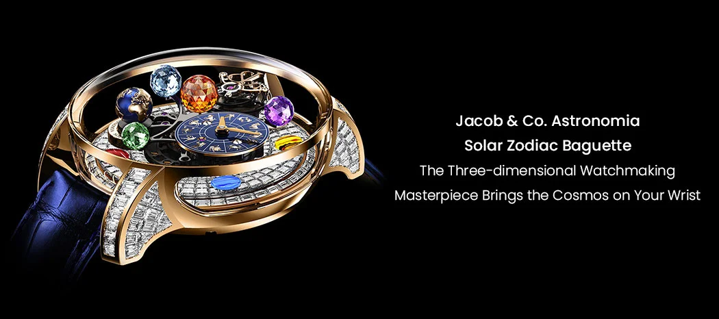 Jacob & Co. Astronomia Solar Zodiac Baguette