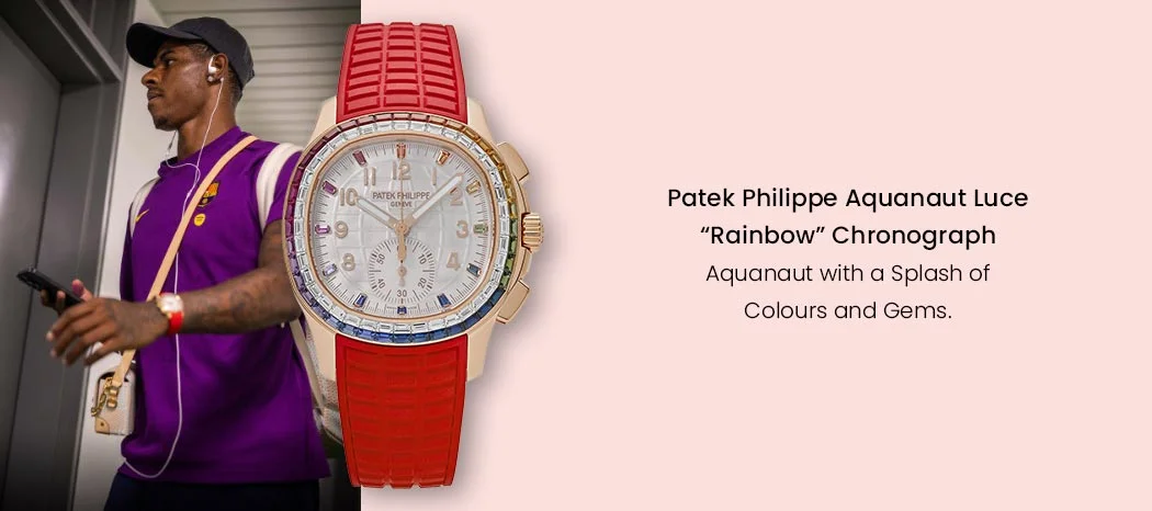Patek Philippe Aquanaut Luce “Rainbow” Chronograph