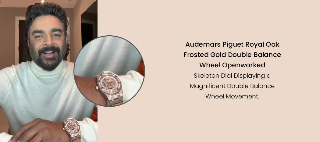 Audemars Piguet Royal Oak Frosted Gold Double Balance Wheel Openworked