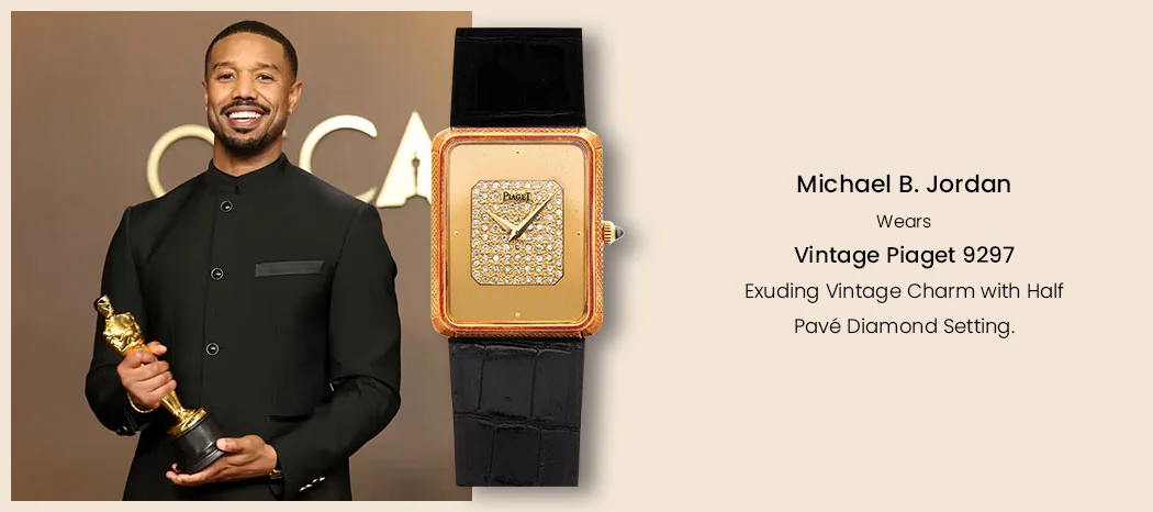 Michael B. Jordan - Piaget 9297 Tank