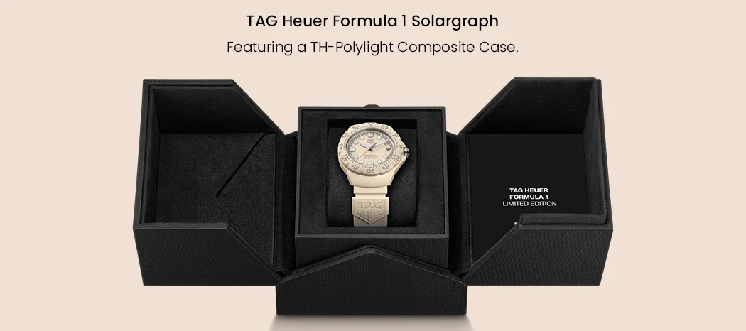 Design Highlights of the New TAG Heuer Formula 1 Solargraph