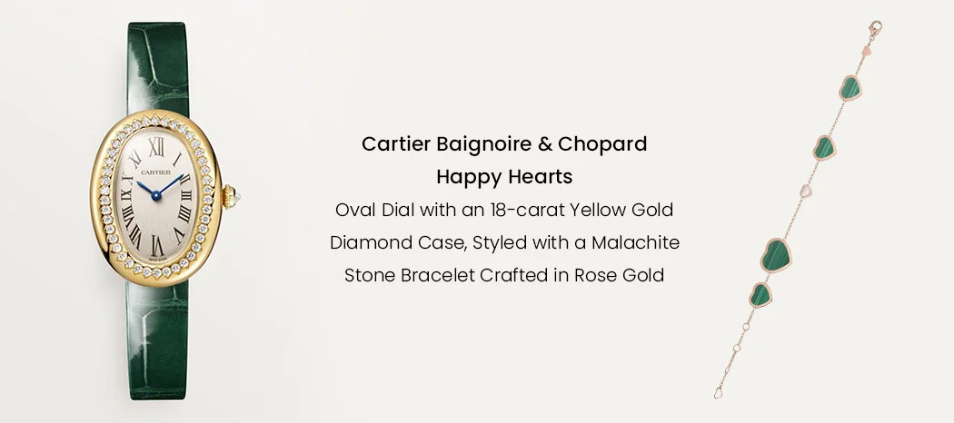 Cartier Baignoire & Chopard Happy Hearts