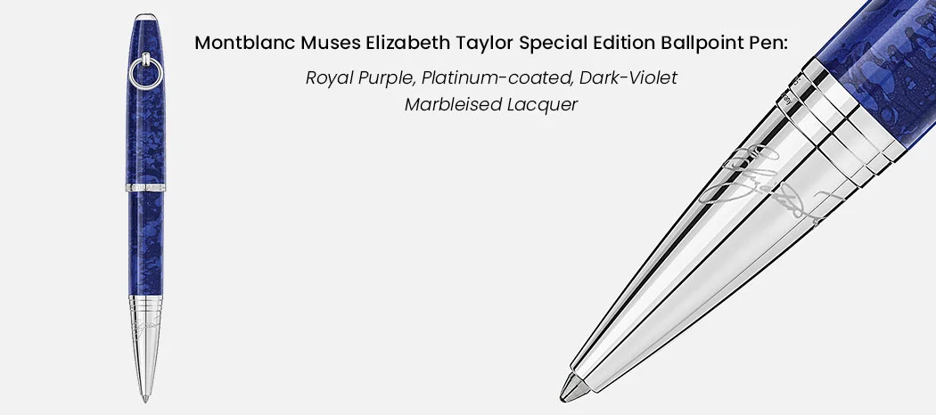 MONTBLANC Muses Elizabeth Taylor Special Edition Ballpoint Pen
