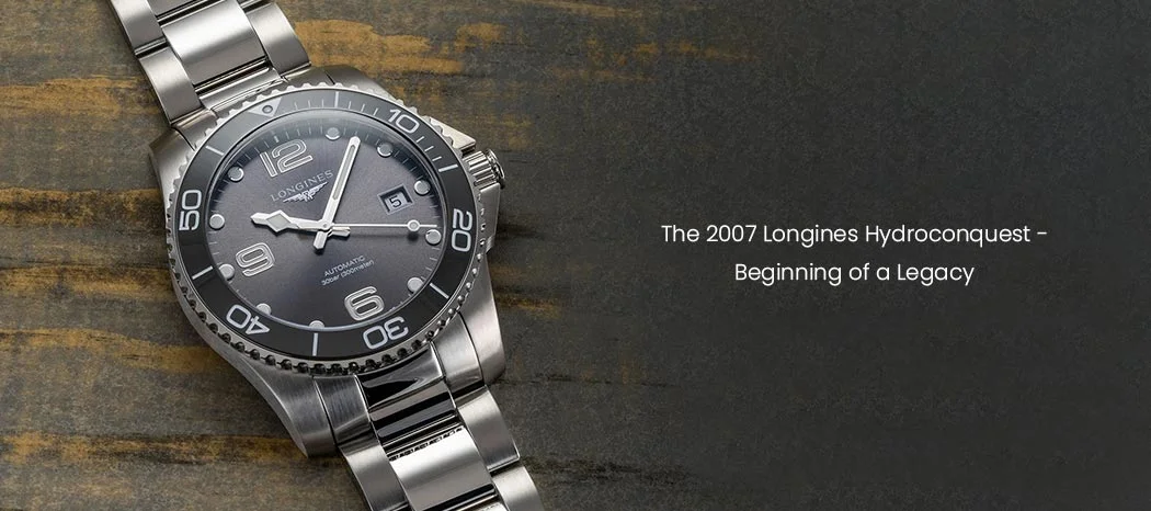About the Longines Hydroconquest - A Brief History