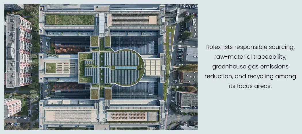 Rolex’s Philosophy of Sustainability