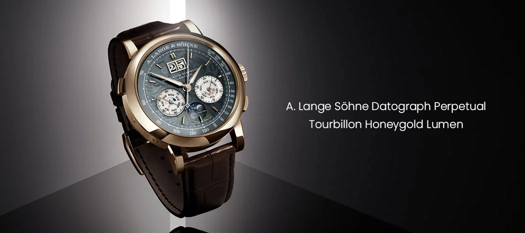 A. Lange Söhne Datograph Perpetual Tourbillon Honeygold Lumen