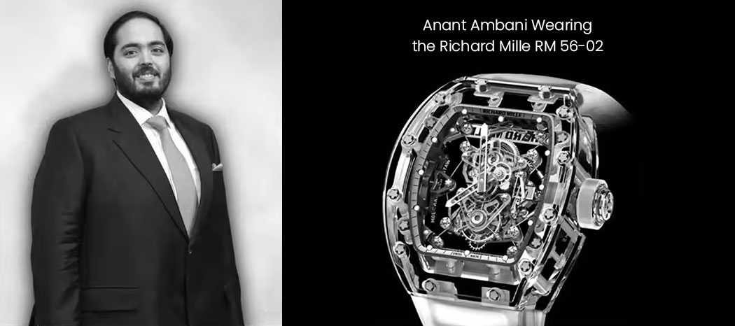 Anant Ambani in Richard Mille RM 56-02