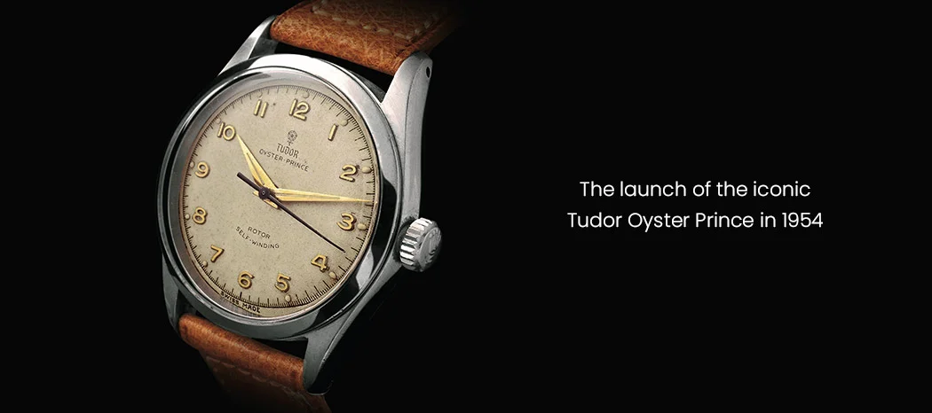 The launch of the iconic Tudor Oyster Prince in 1954
