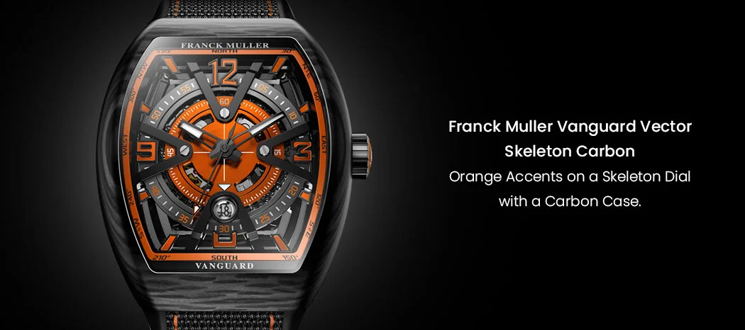 Franck Muller Vanguard Vector Skeleton Carbon