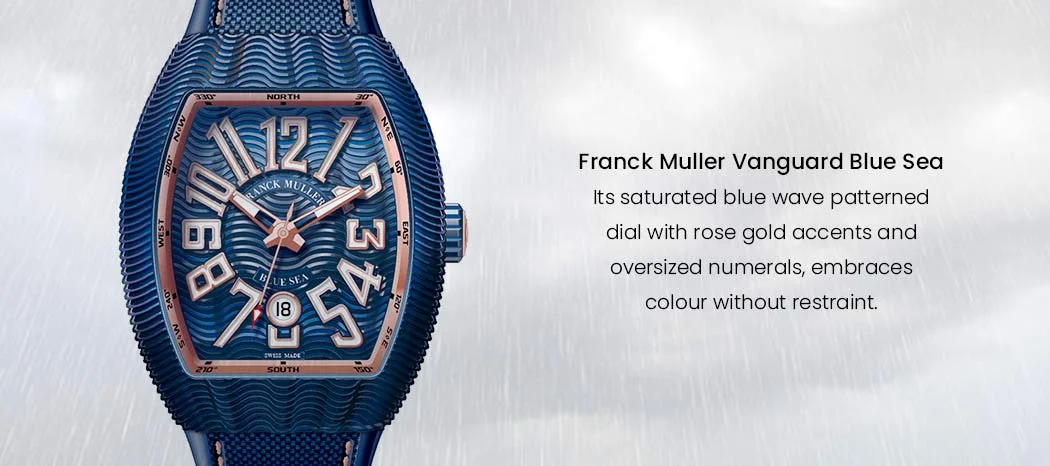 Franck Muller Vanguard Blue Sea