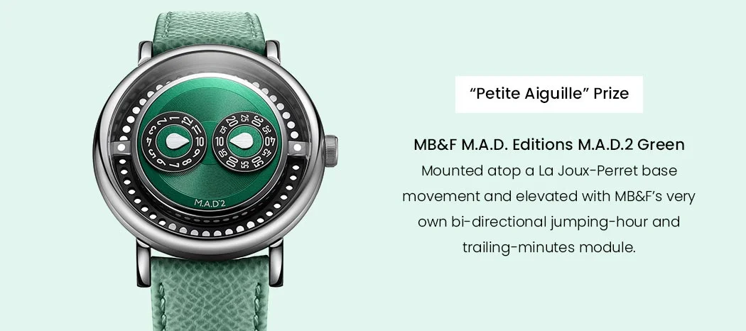 Petite Aiguille – MB&F M.A.D. Editions M.A.D.2 Green