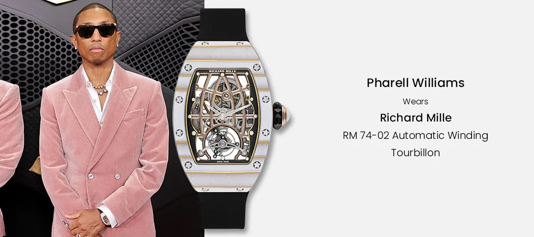 Pharrell Williams - Richard Mille RM 74-02 Automatic Tourbillon