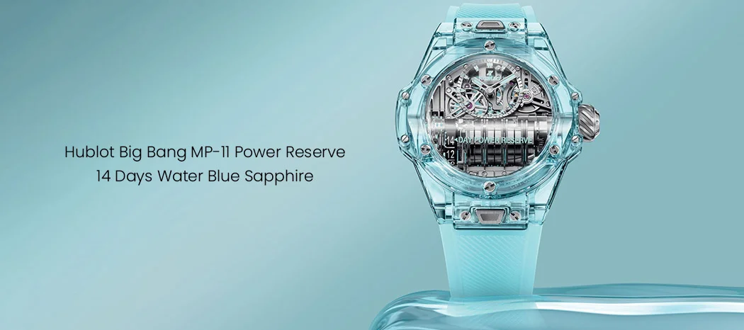 Hublot Big Bang MP-11 Power Reserve 14 Days Water Blue Sapphire