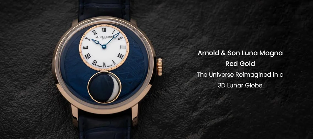 Arnold & Son Luna Magna Red Gold