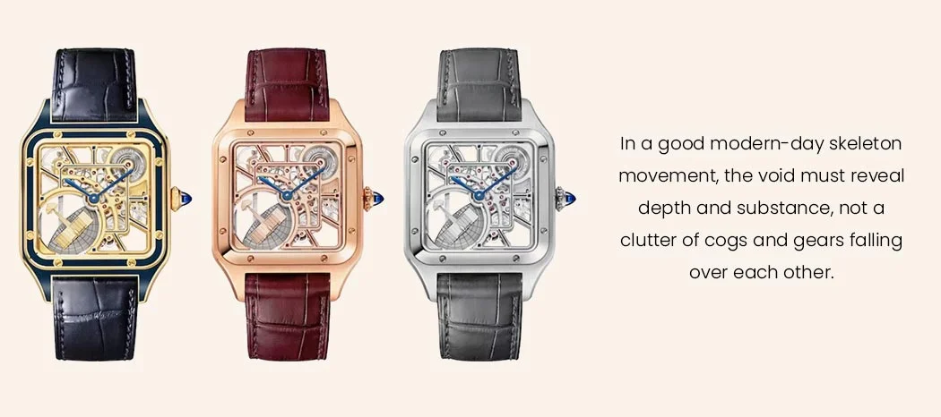 Cartier Modern day skeleton
