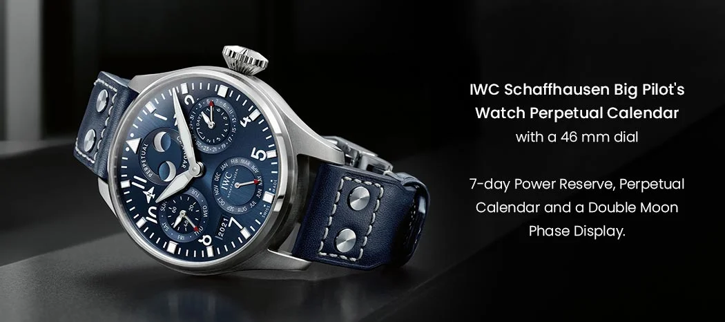 IWC Schaffhausen Big Pilot's Watch Perpetual Calendar