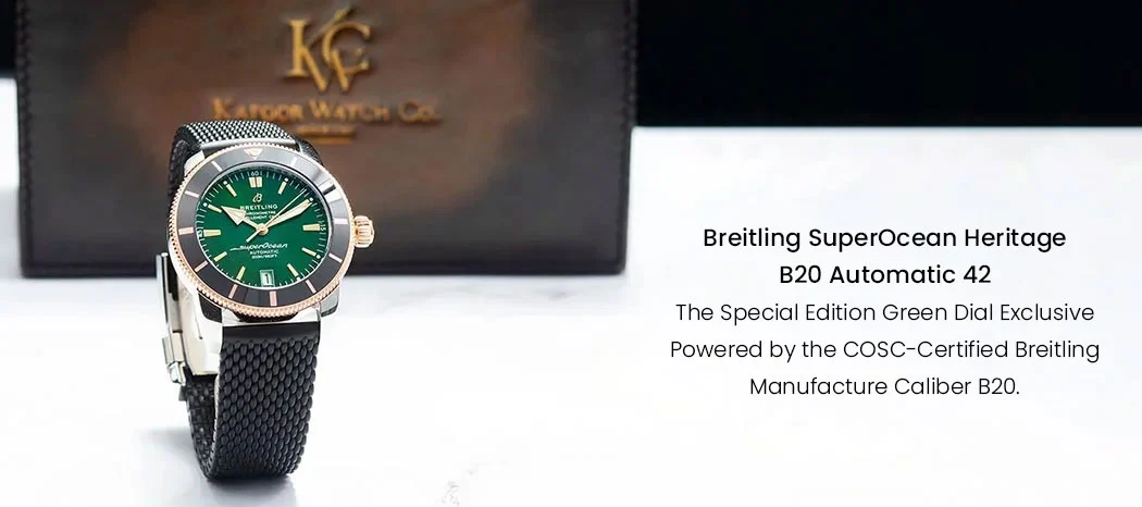 The Previous Partnership Between Breitling and Kapoor Watch Co.