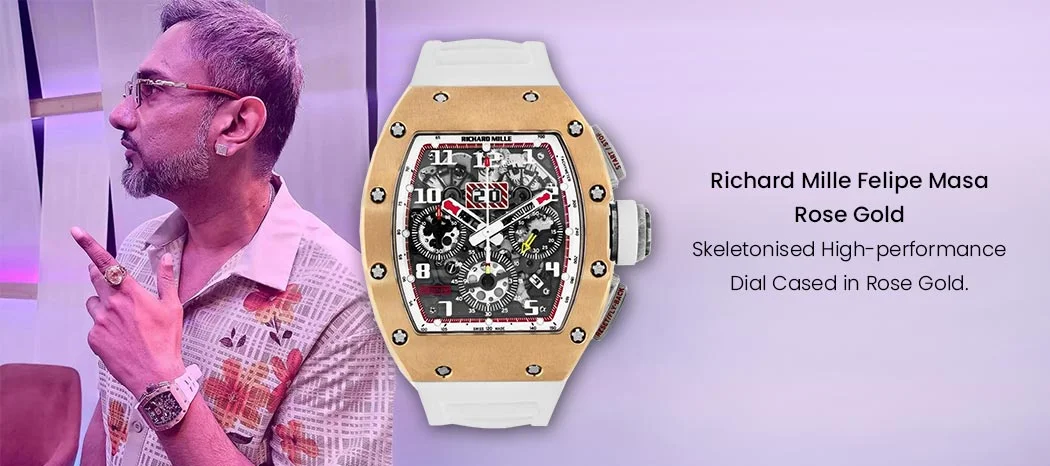 Richard Mille Felipe Masa Rose Gold