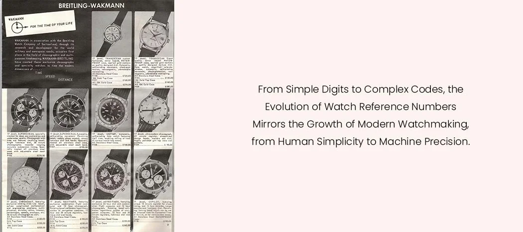 The Evolution of Reference Numbers