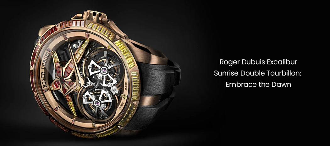 Roger Dubuis Excalibur Sunrise Double Tourbillon - RDDBEX1130