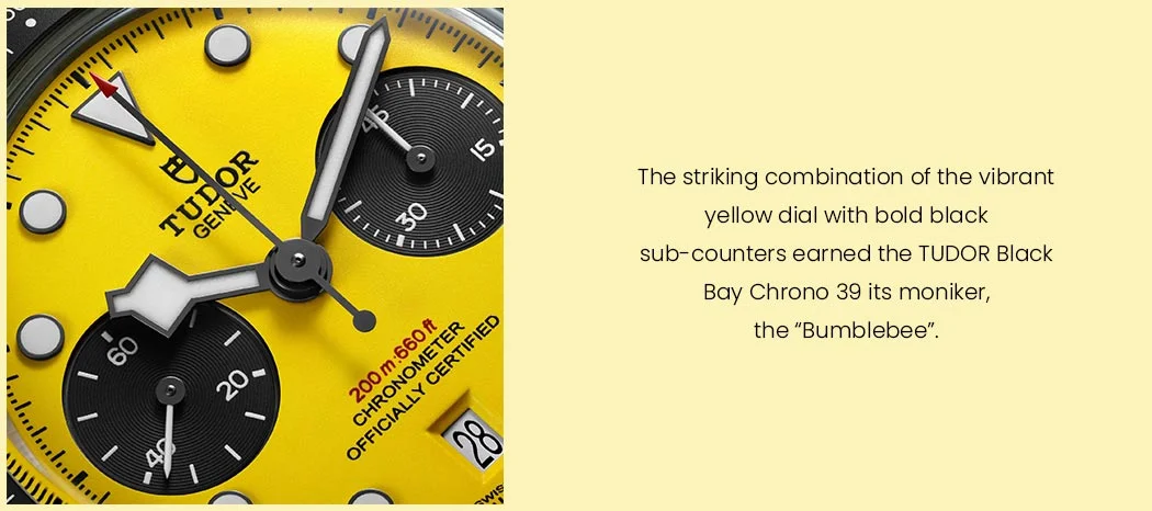 The Bumblebee Energy: An Addition to TUDOR’s “Daring Watches”