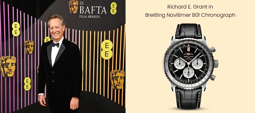 Richard E. Grant, Breitling Navitimer B01 Chronograph 46mm