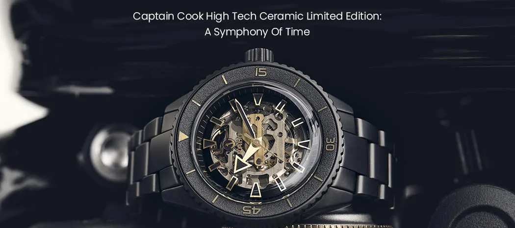 Captain Cook High Tech Ceramic Limited Edition: A Symphony Of Time
