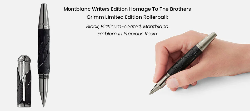 MONTBLANC Writers Edition Homage To The Brothers Grimm Limited Edition Rollerball