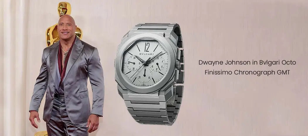 DWAYNE JOHNSON, BULGARI OCTO FINISSIMO CHRONOGRAPH GMT