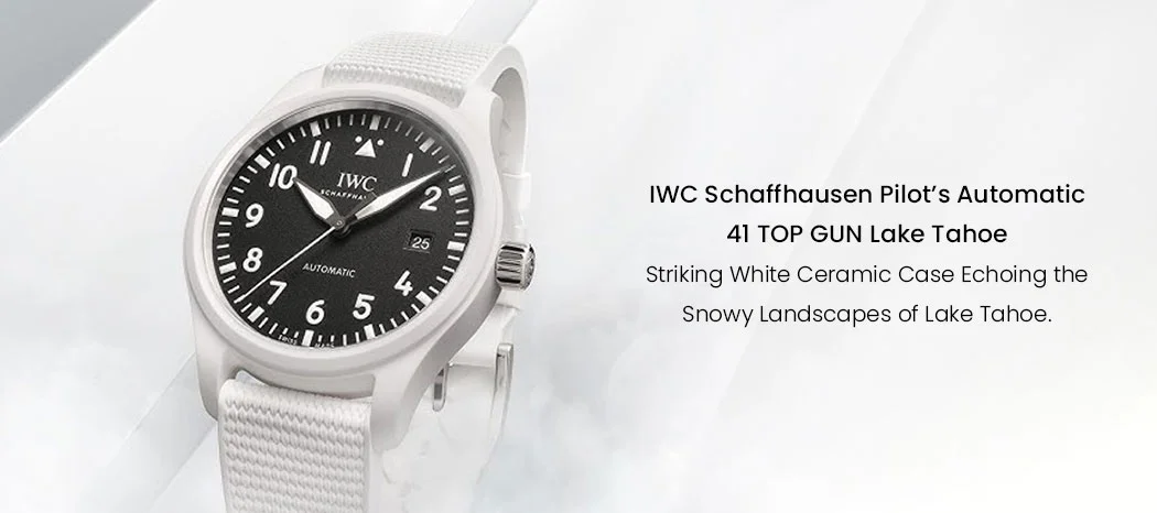 IWC Schaffhausen Pilot’s Watch Automatic 41 TOP GUN Lake Tahoe