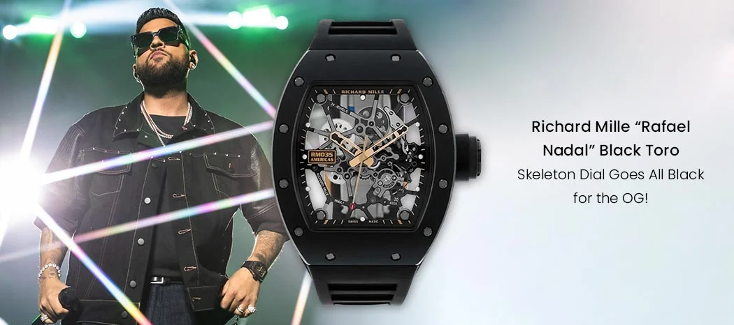 Richard Mille “Rafael Nadal” Black Toro