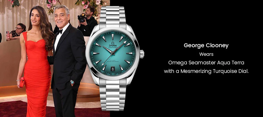 George Clooney - Omega Seamaster Aqua Terra