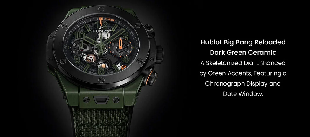 Hublot Big Bang Reloaded Dark Green Ceramic
