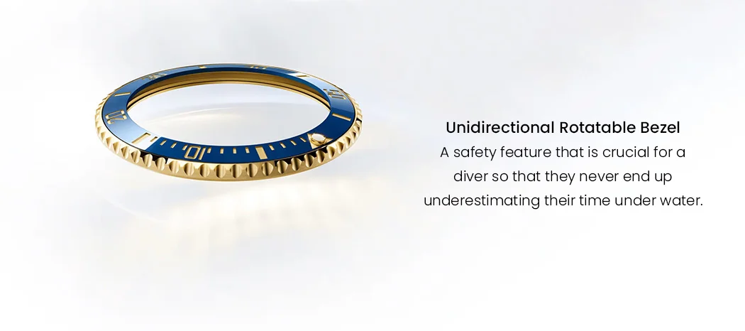 The Unidirectional Rotatable Bezel